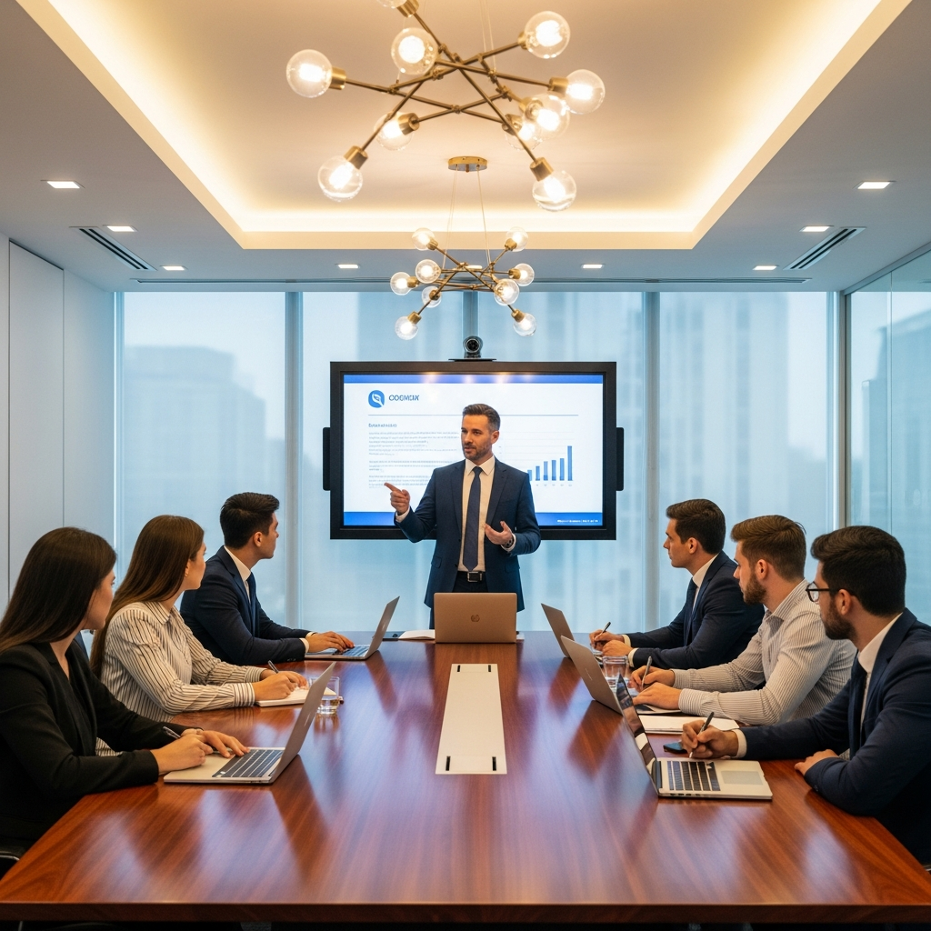 Industry training meeting